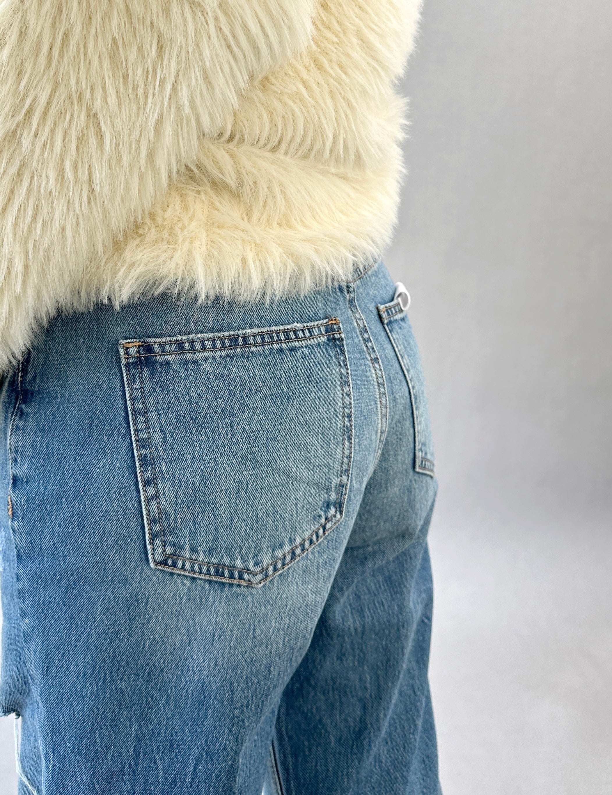 Loose Vintage Long Jeans - alldeserved.com