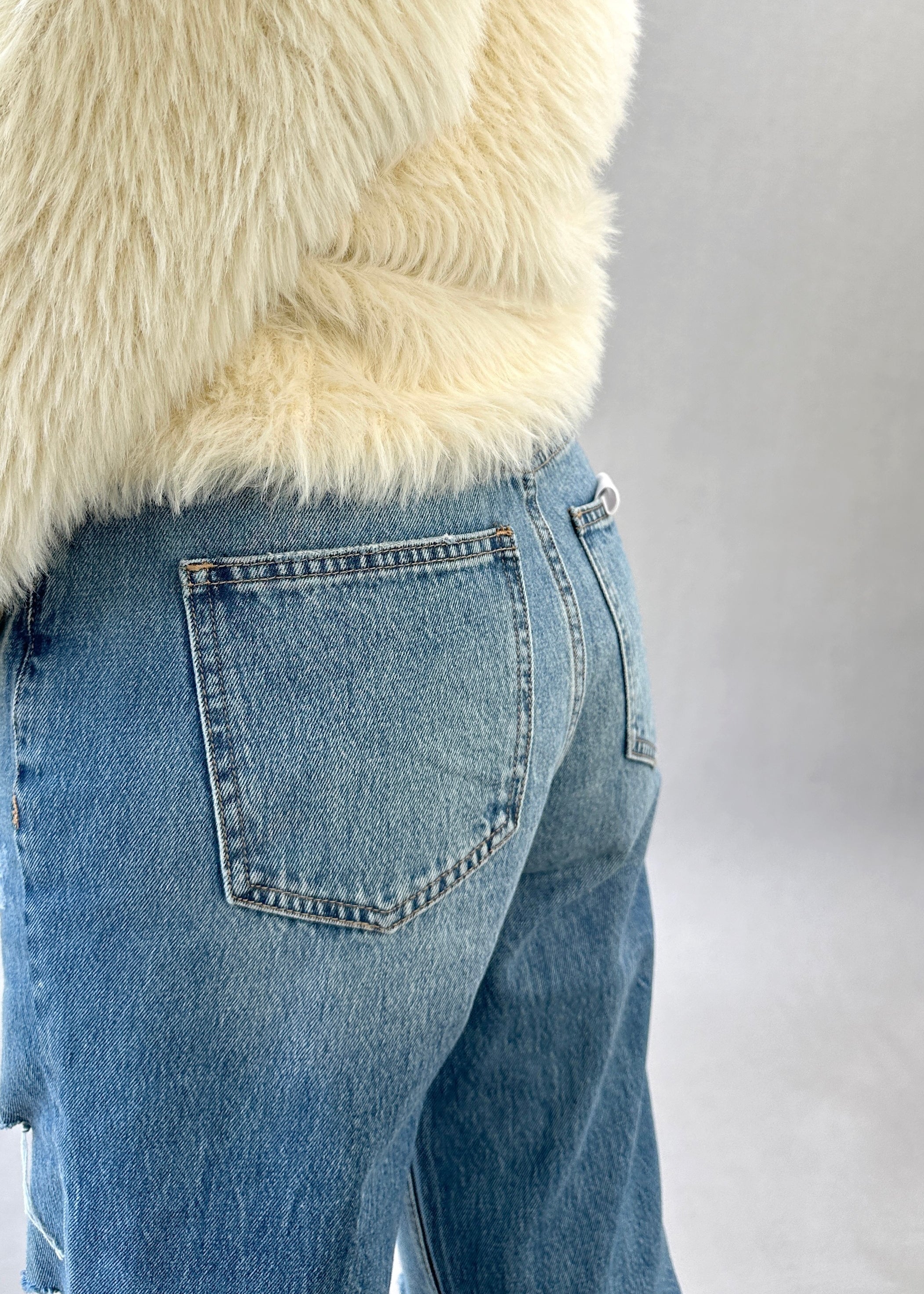 Loose Vintage Long Jeans - alldeserved.com