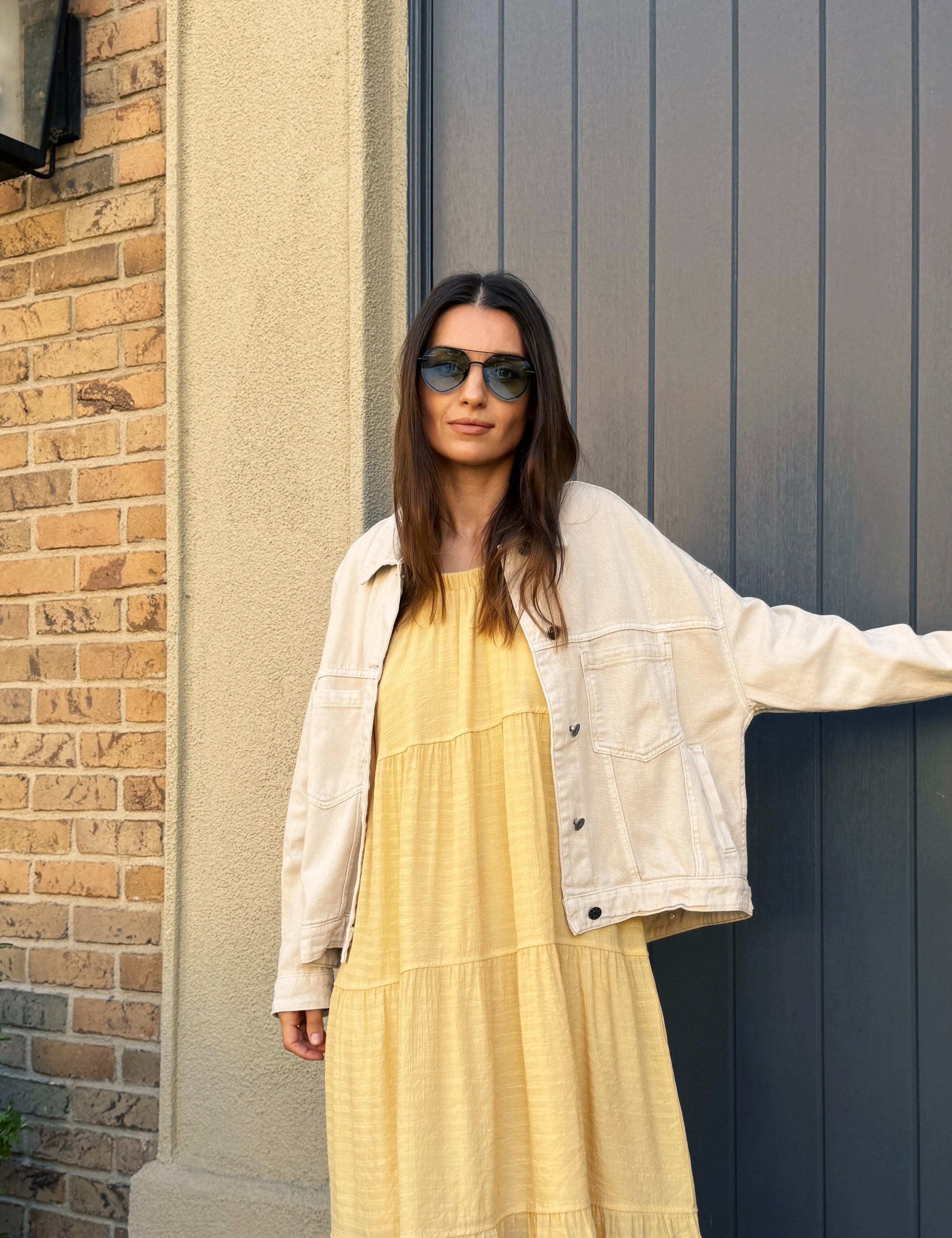 Miranda Swing Denim Jacket - alldeserved.com