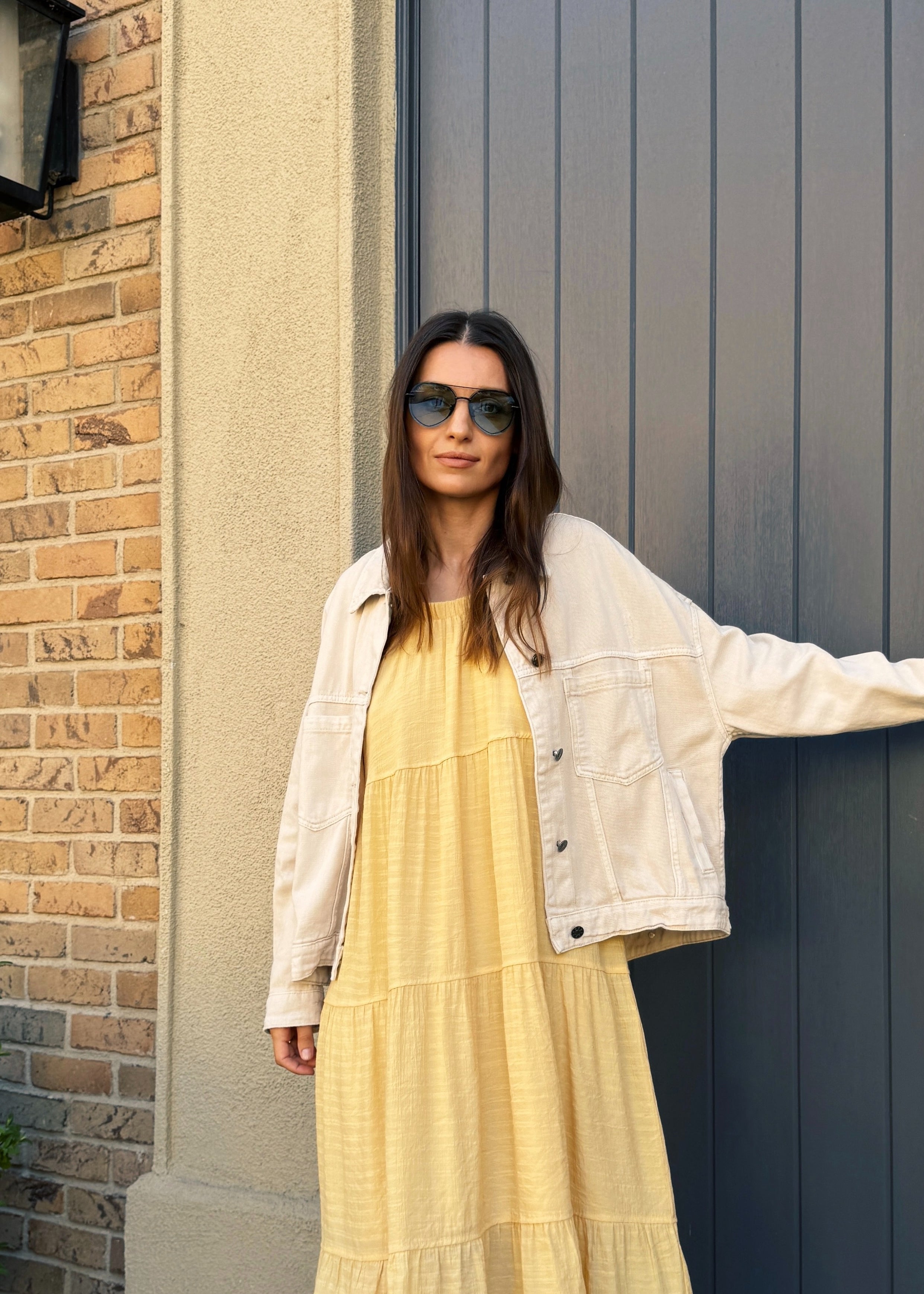 Miranda Swing Denim Jacket - alldeserved.com