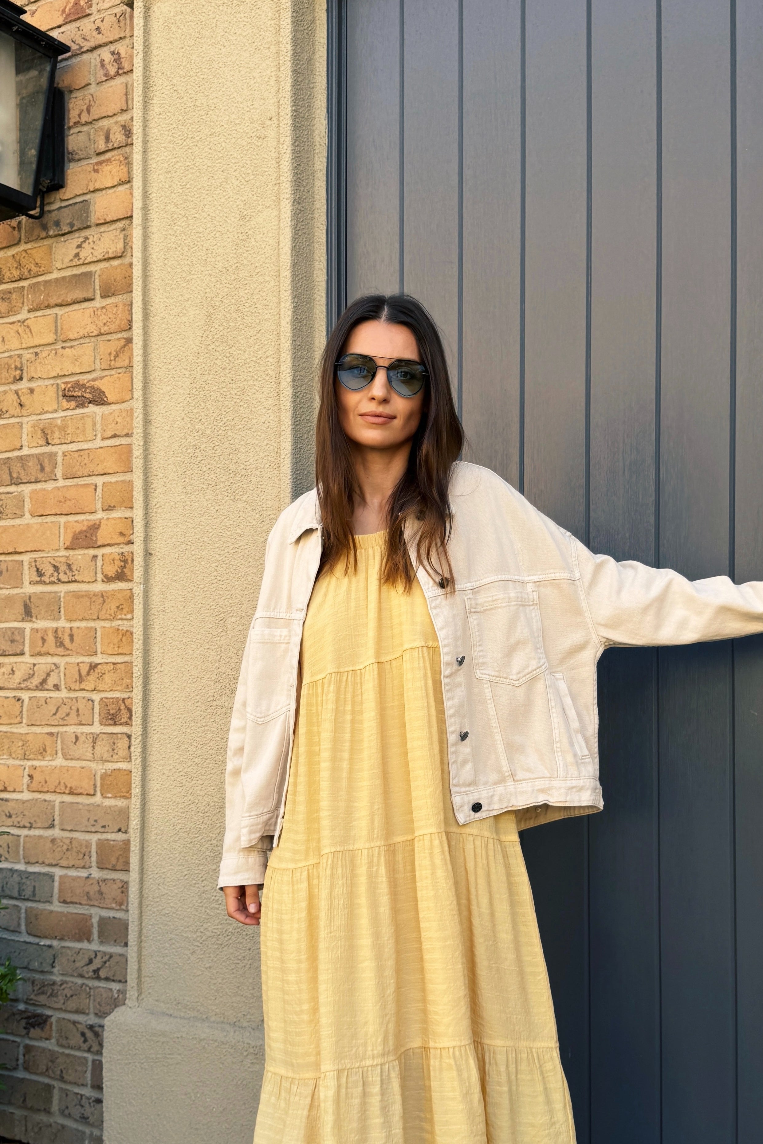Miranda Swing Denim Jacket - alldeserved.com