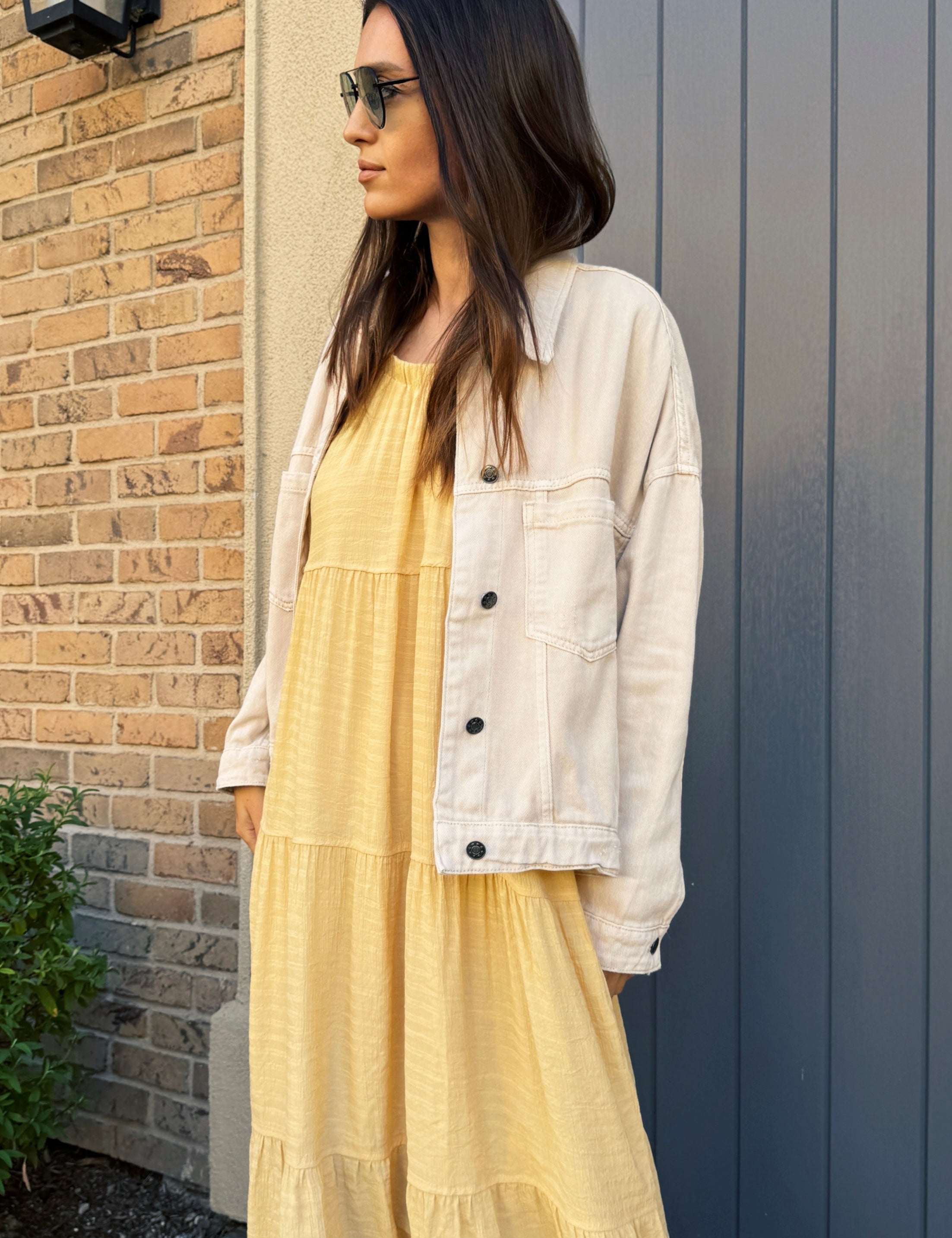 Miranda Swing Denim Jacket - alldeserved.com