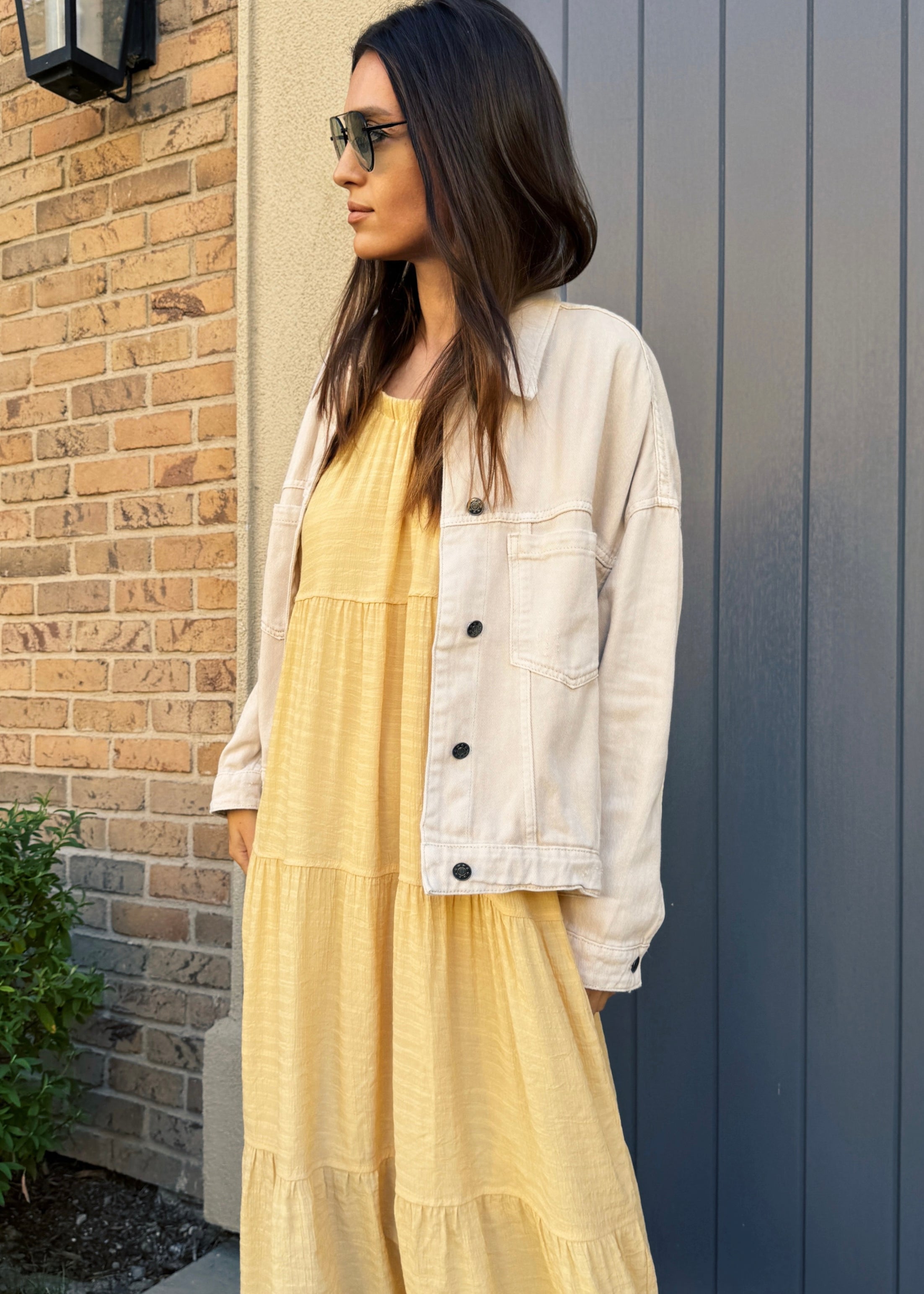 Miranda Swing Denim Jacket - alldeserved.com