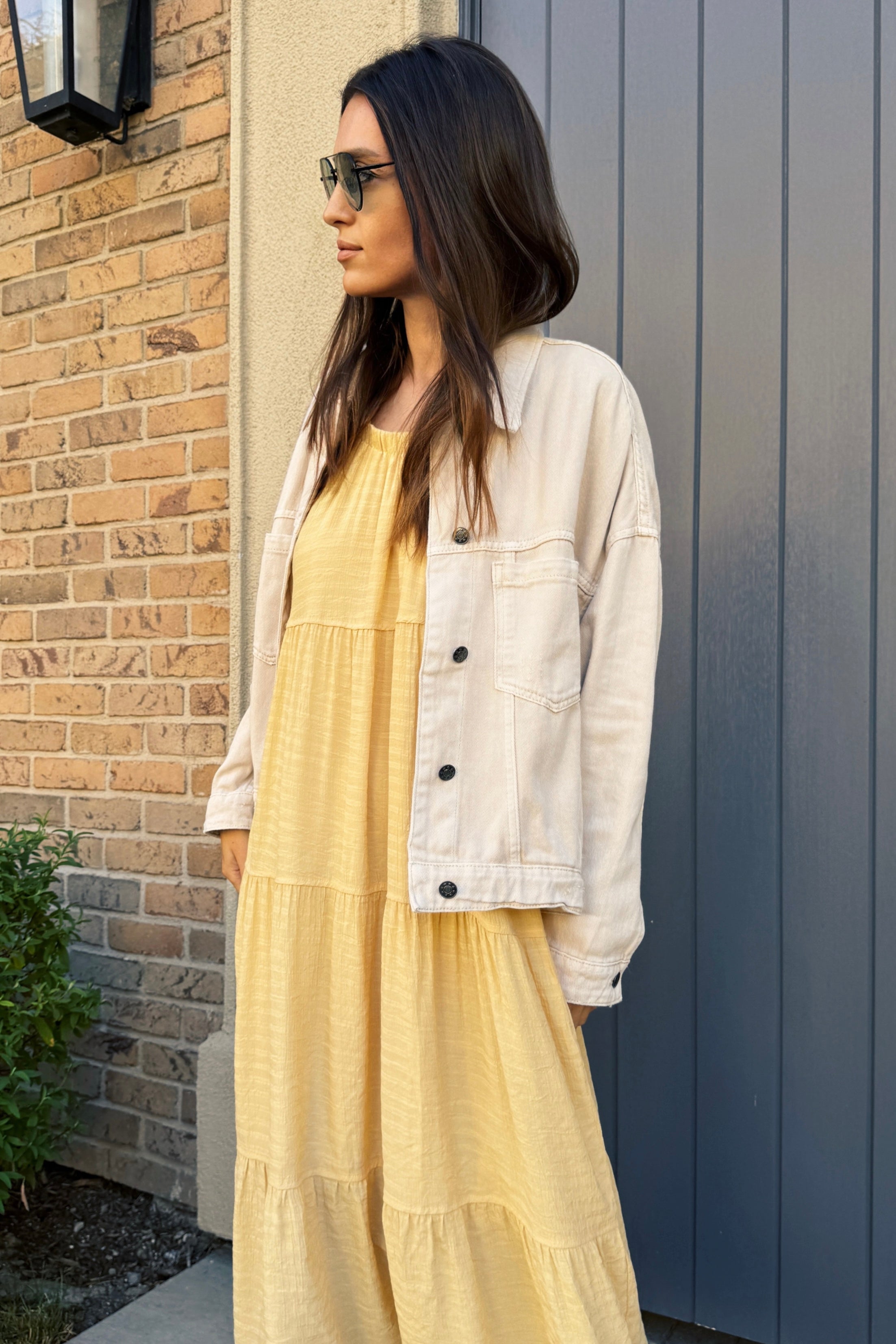 Miranda Swing Denim Jacket - alldeserved.com