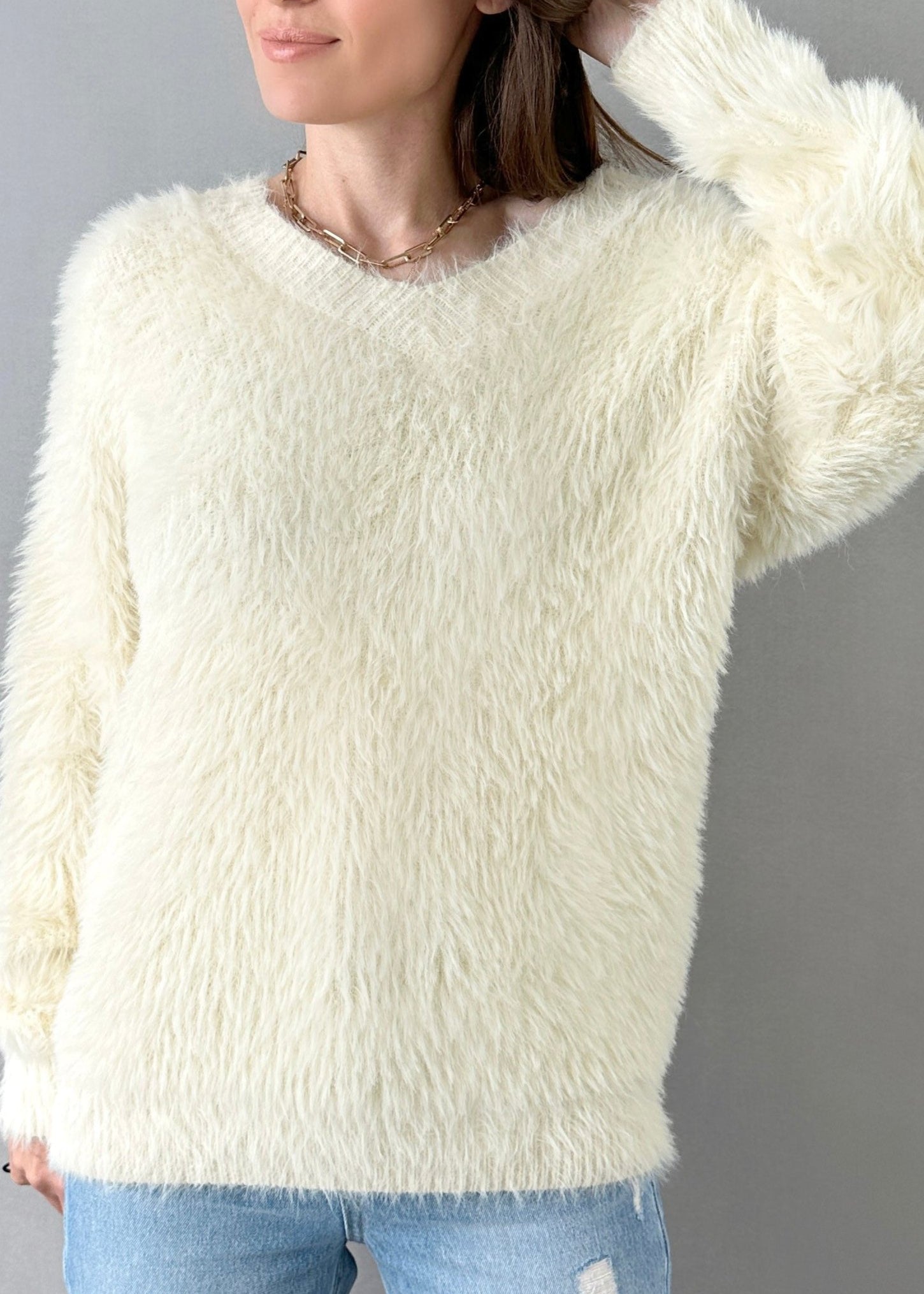 Cozy Fuzzy Sweater - alldeserved.com