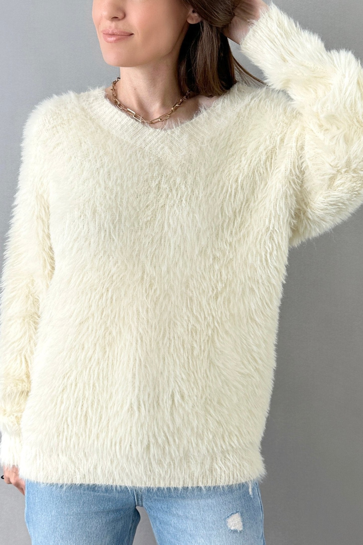 Cozy Fuzzy Sweater - alldeserved.com