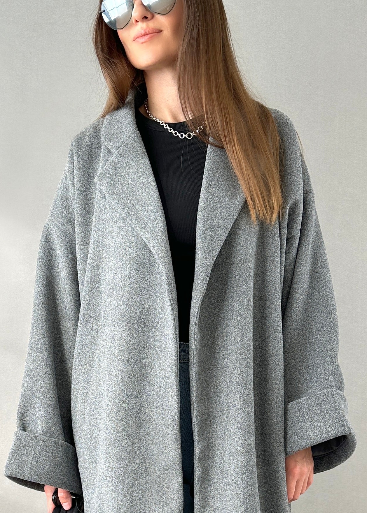 Mina Oversized Coat - alldeserved.com