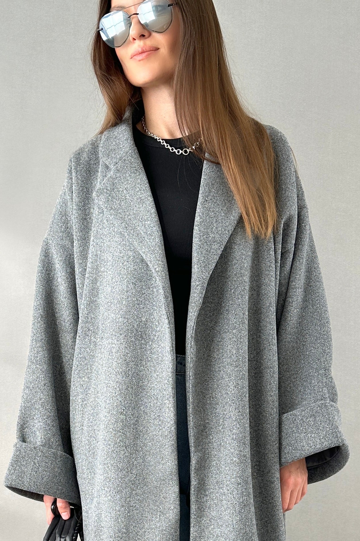 Mina Oversized Coat - alldeserved.com