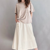 Raw Seamed Washed Tee - alldeserved.com