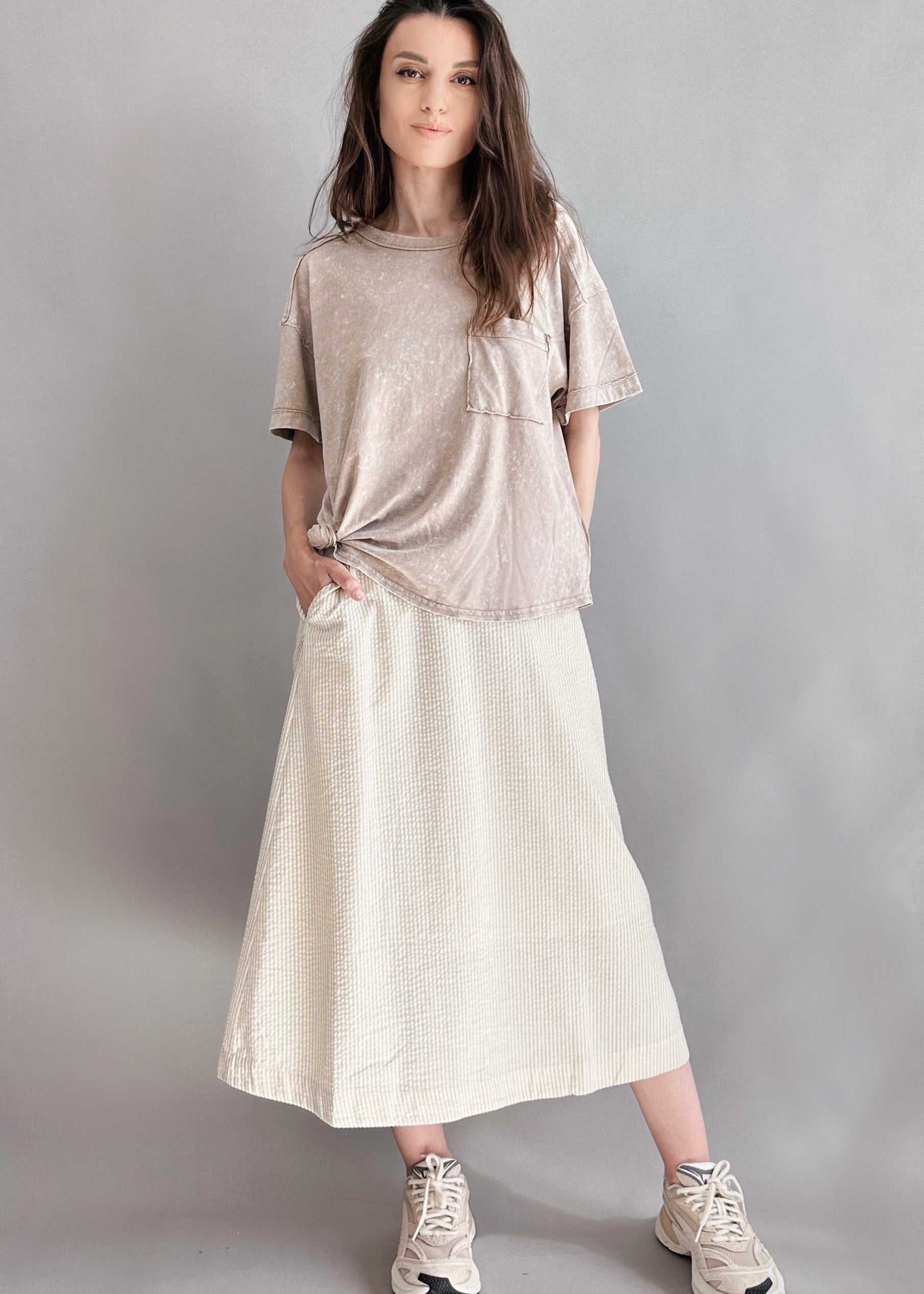 Raw Seamed Washed Tee - alldeserved.com