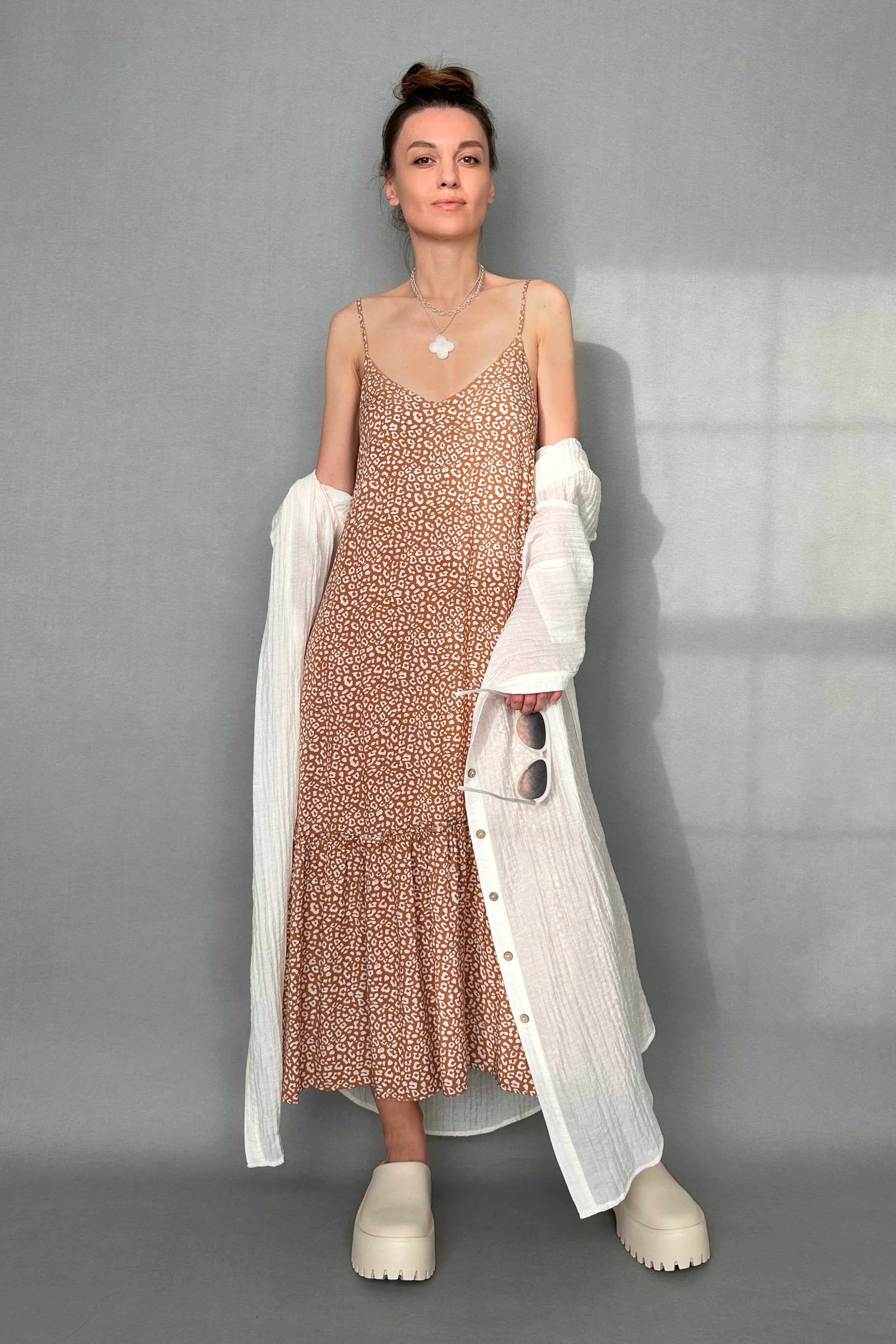 Leopard Print Maxi Dress - alldeserved.com