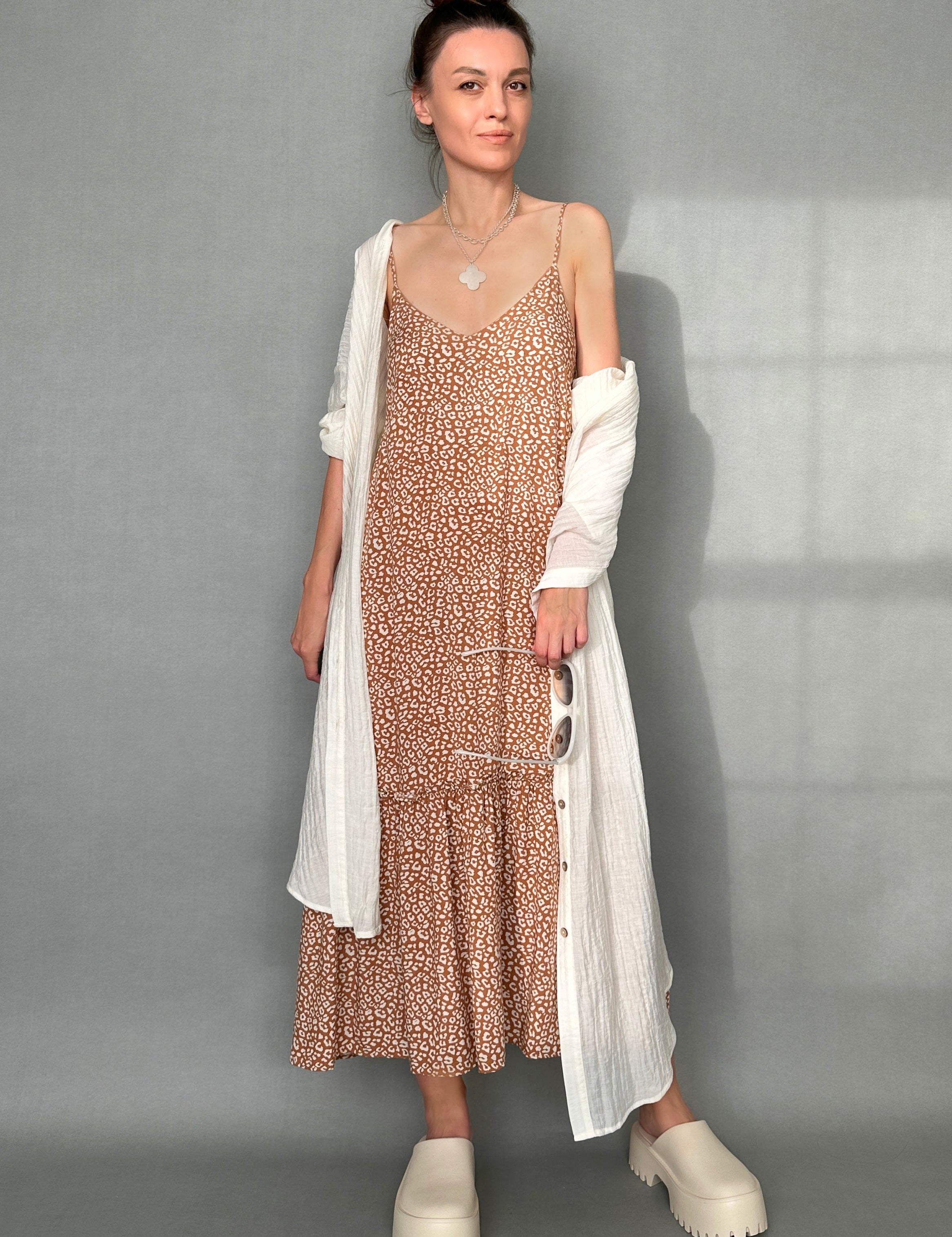 Leopard Print Maxi Dress - alldeserved.com