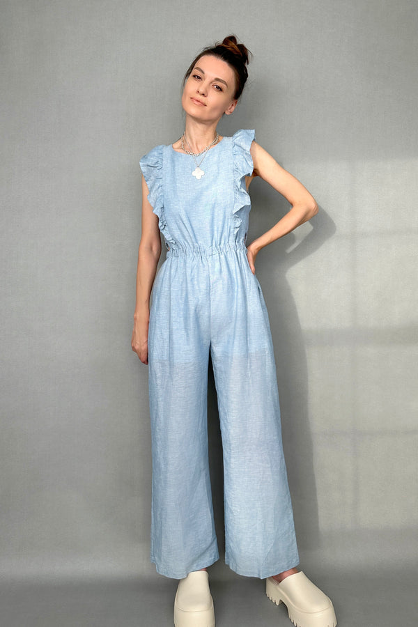 Blue Sky Jumpsuit - alldeserved.com