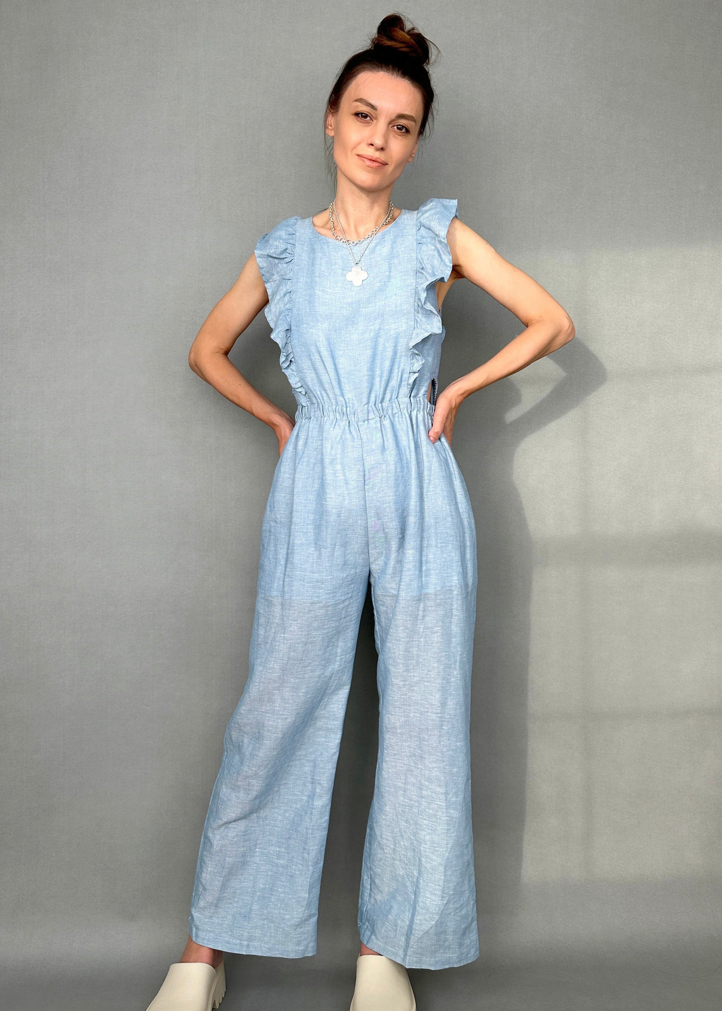 Blue Sky Jumpsuit - alldeserved.com