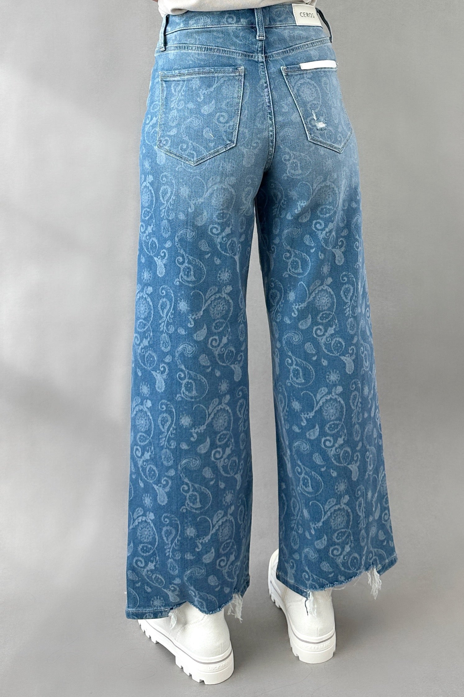 World Wide Leg Jeans - Paisley - alldeserved.com