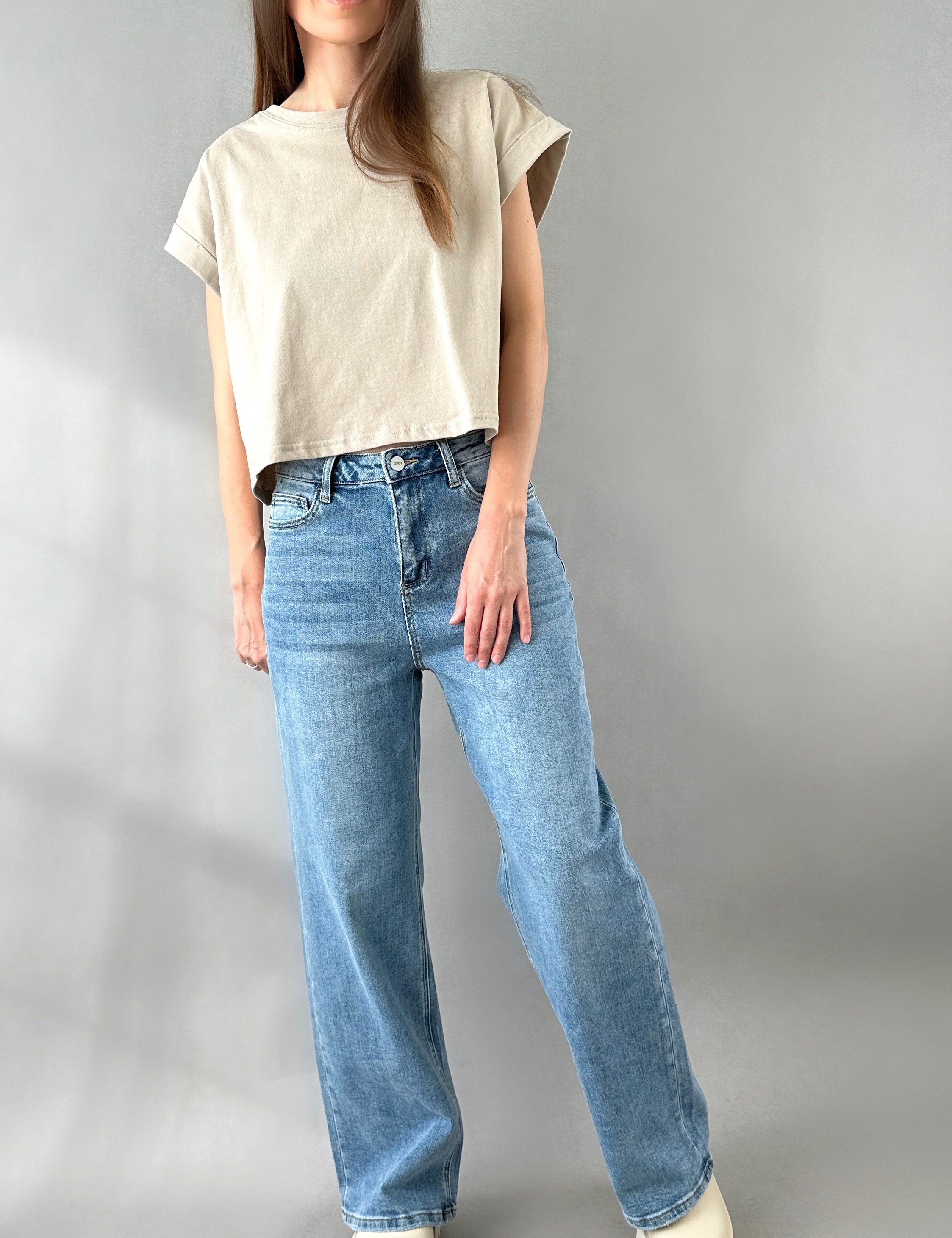 Olivia High Rise Wide Leg Jeans - alldeserved.com