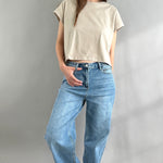 Olivia High Rise Wide Leg Jeans - alldeserved.com
