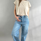 Olivia High Rise Wide Leg Jeans - alldeserved.com