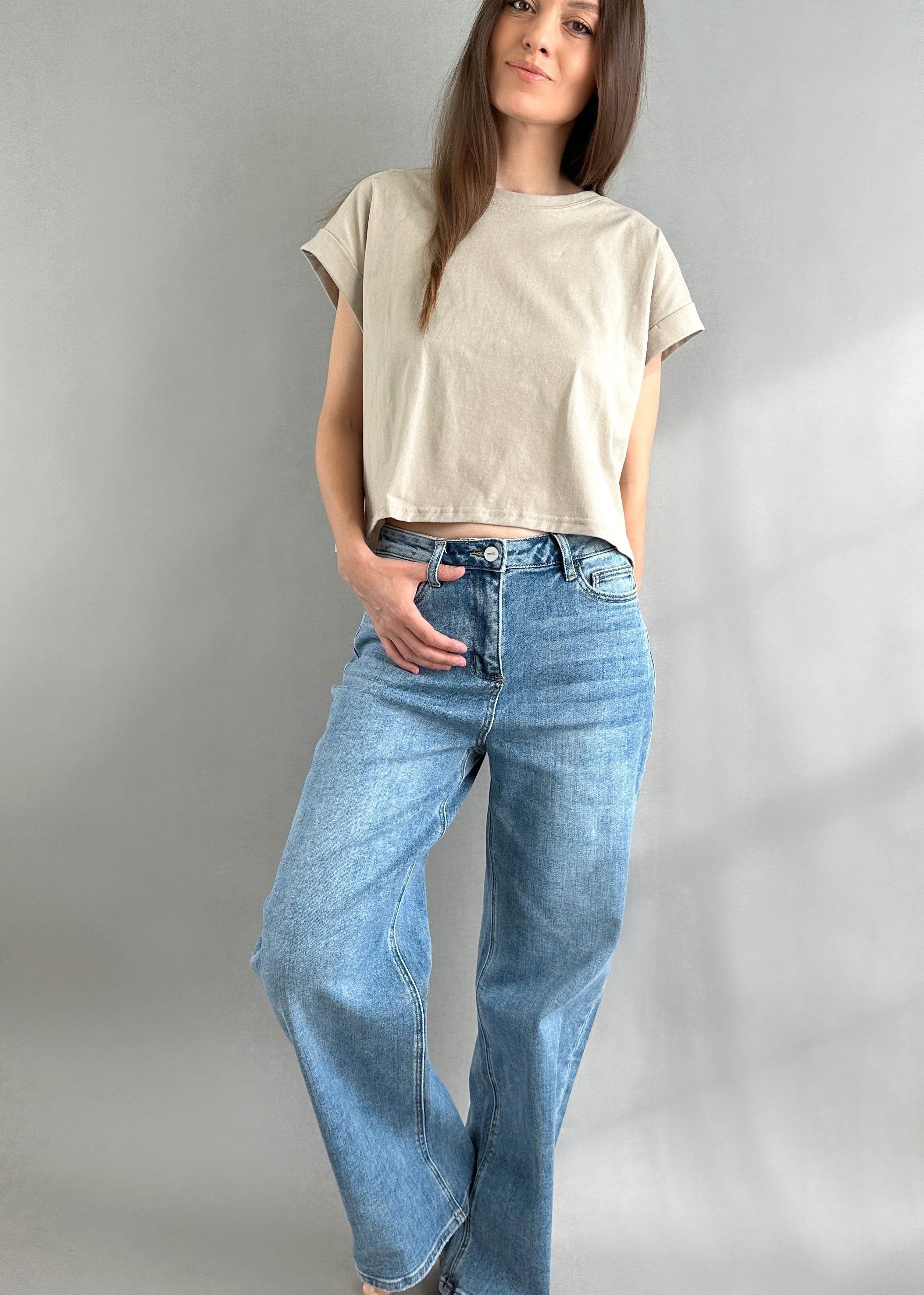 Olivia High Rise Wide Leg Jeans - alldeserved.com