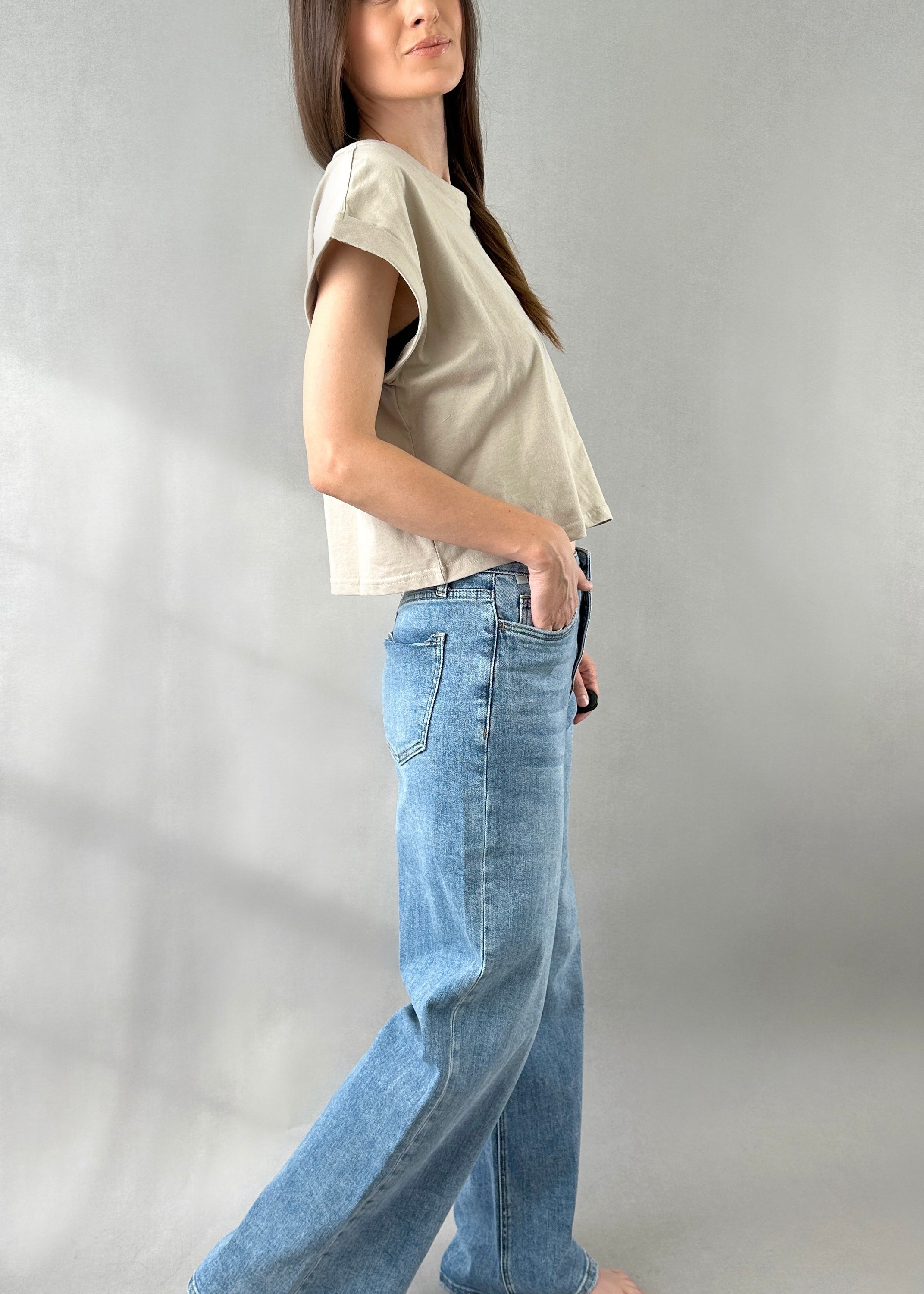 Olivia High Rise Wide Leg Jeans - alldeserved.com