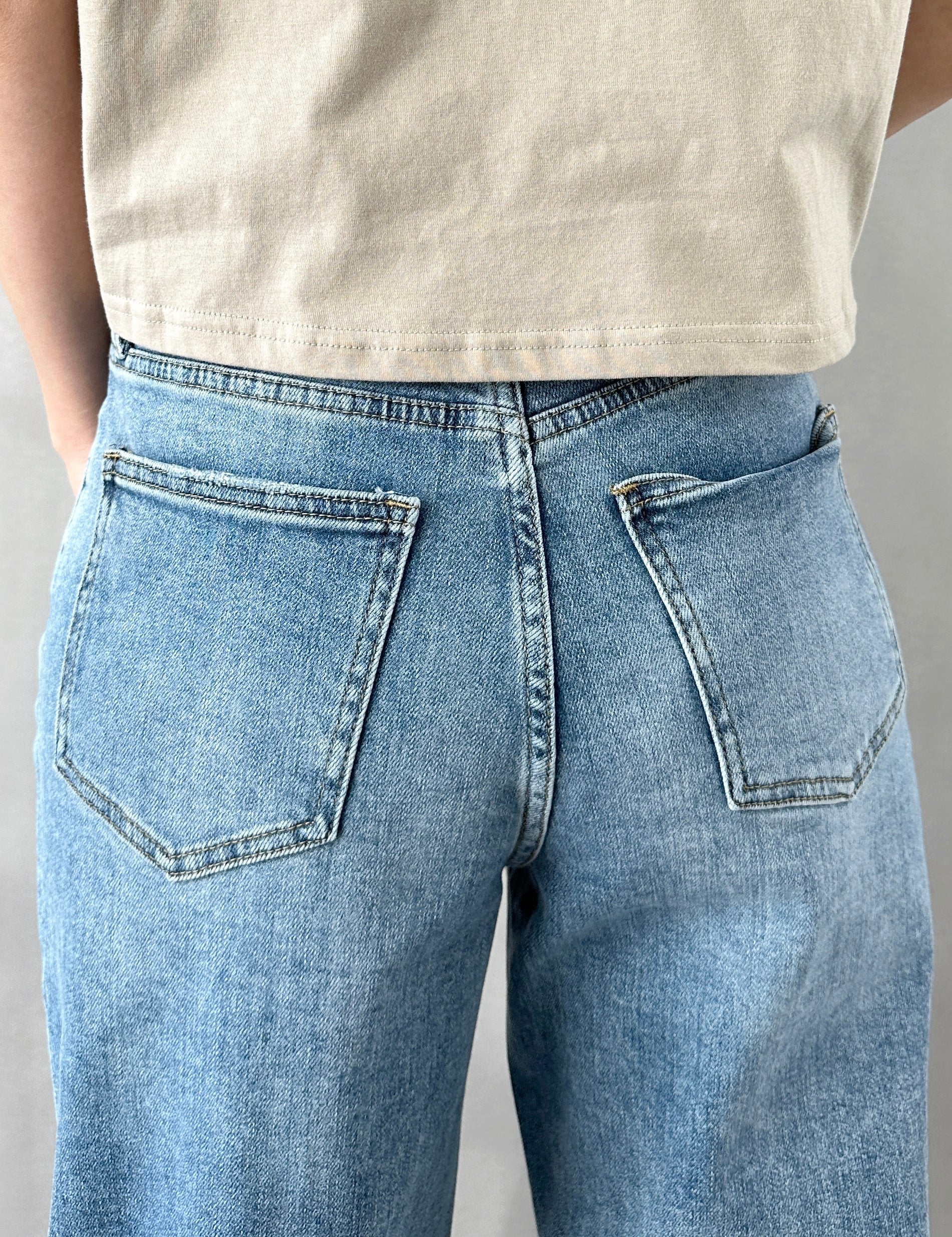 Olivia High Rise Wide Leg Jeans - alldeserved.com