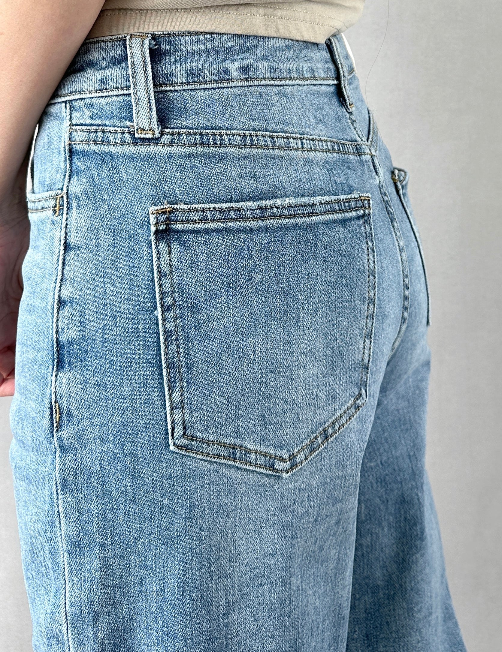 Olivia High Rise Wide Leg Jeans - alldeserved.com