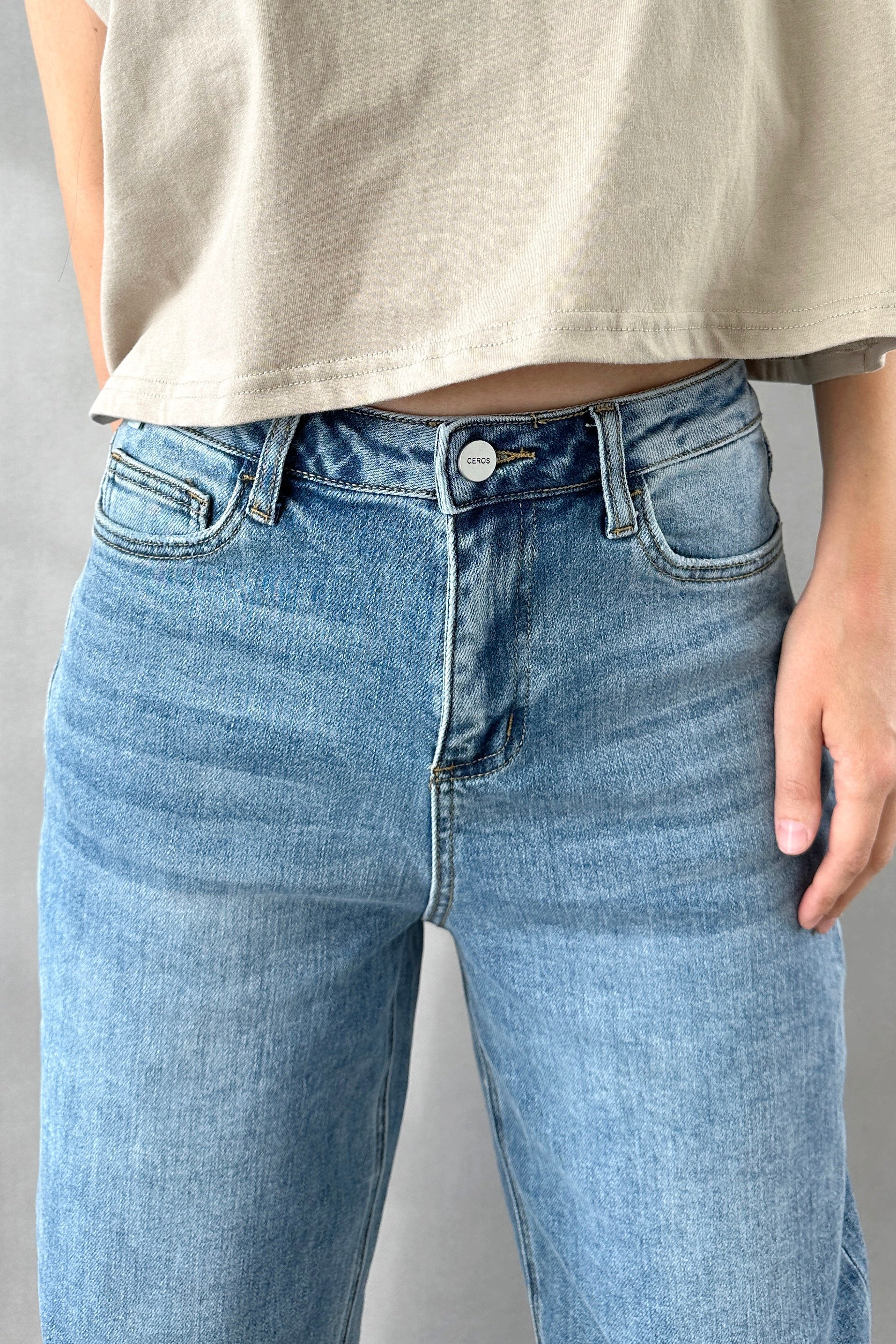 Olivia High Rise Wide Leg Jeans - alldeserved.com