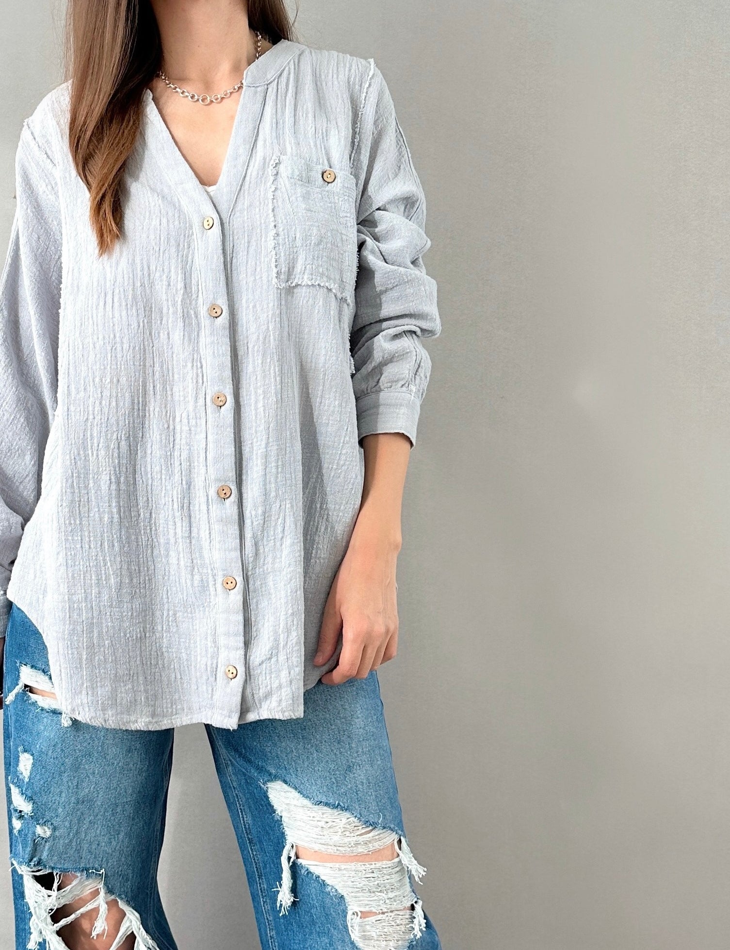 Indigo Skies Shirt - alldeserved.com