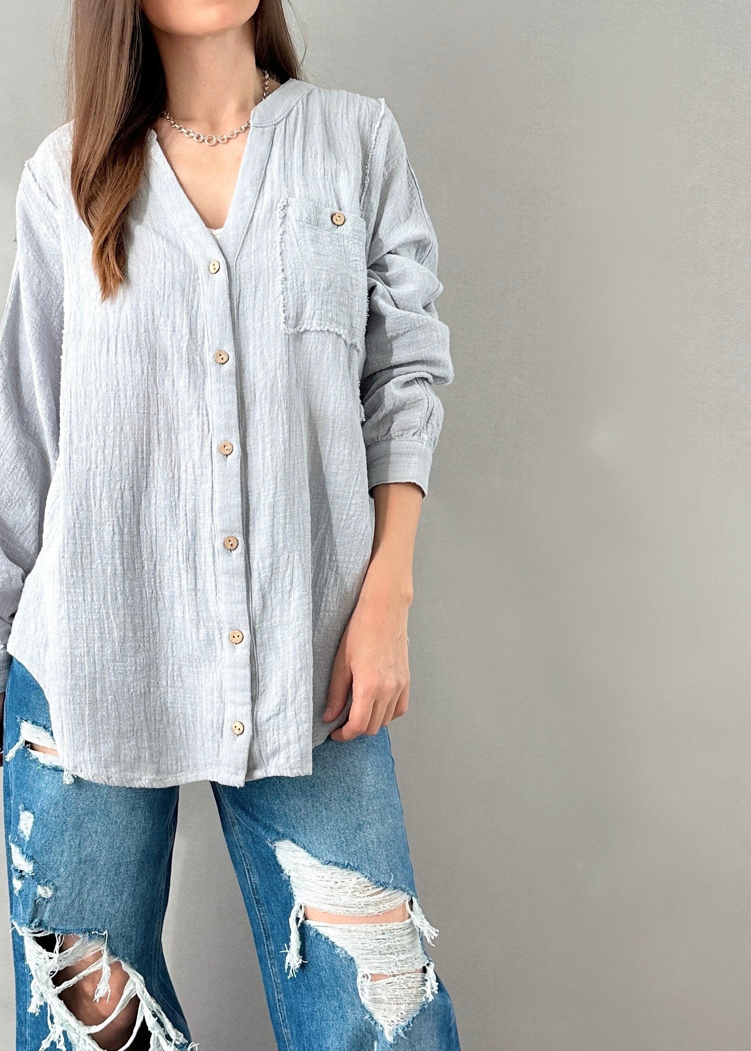 Indigo Skies Shirt - alldeserved.com