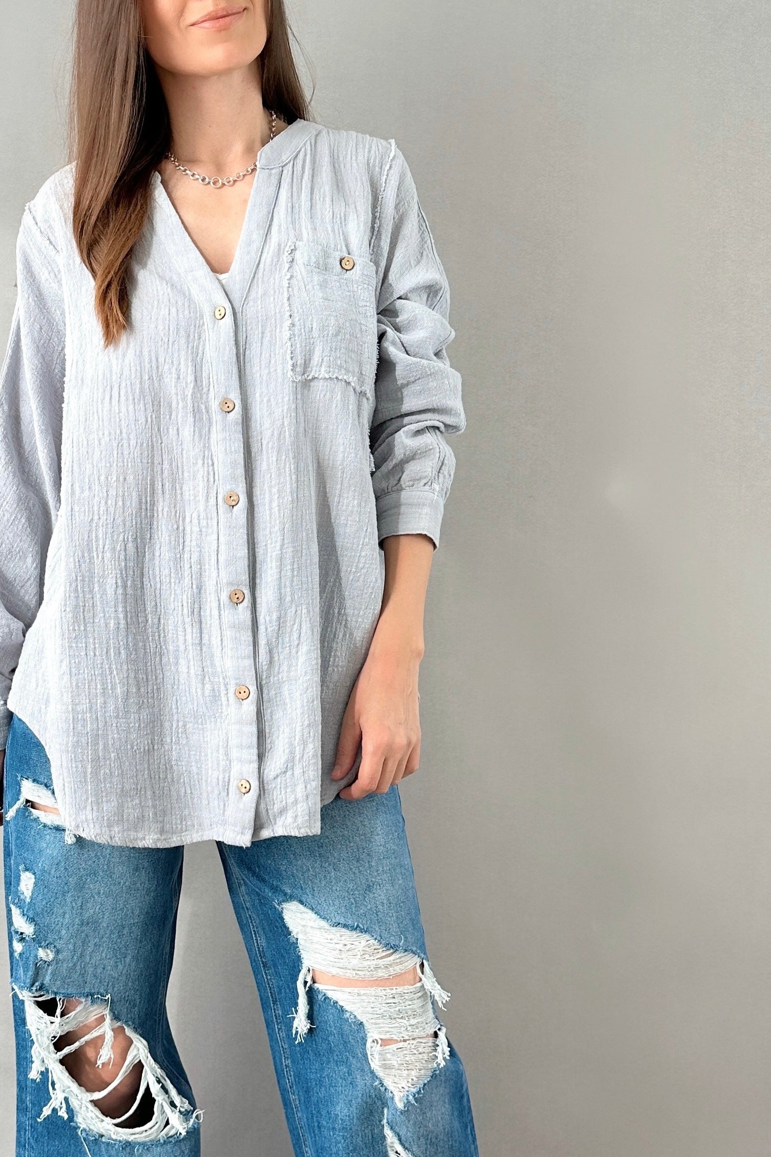 Indigo Skies Shirt - alldeserved.com