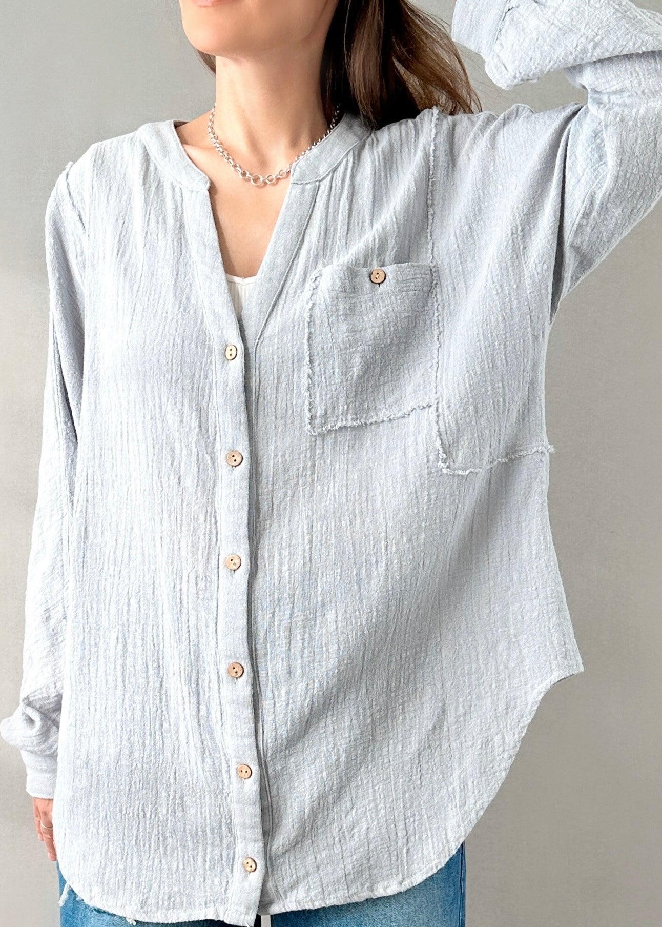 Indigo Skies Shirt - alldeserved.com