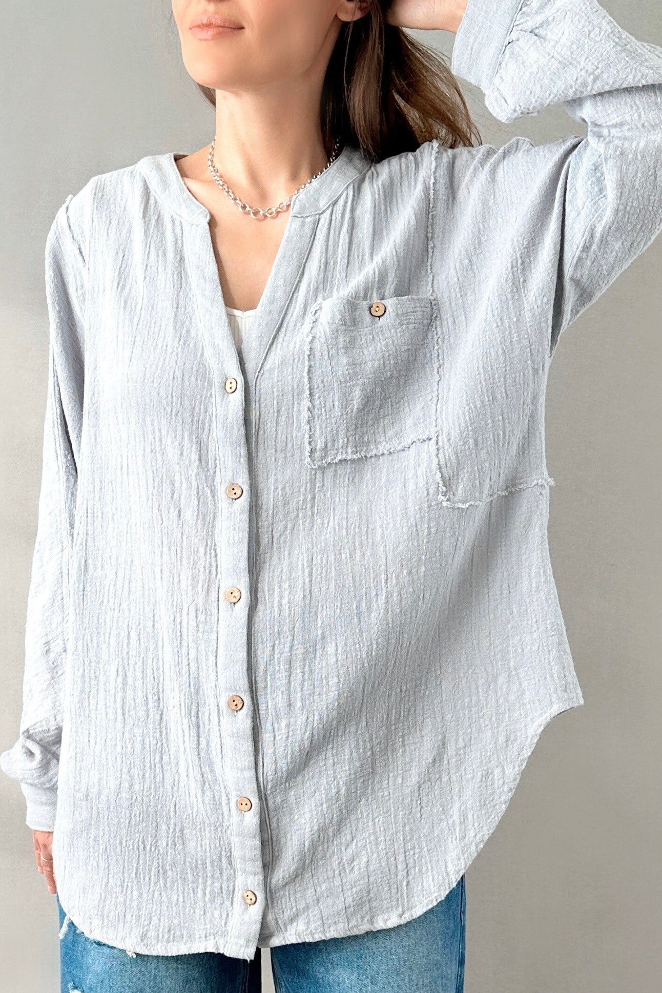 Indigo Skies Shirt - alldeserved.com