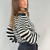 Gerda Striped Cardigan - alldeserved.com