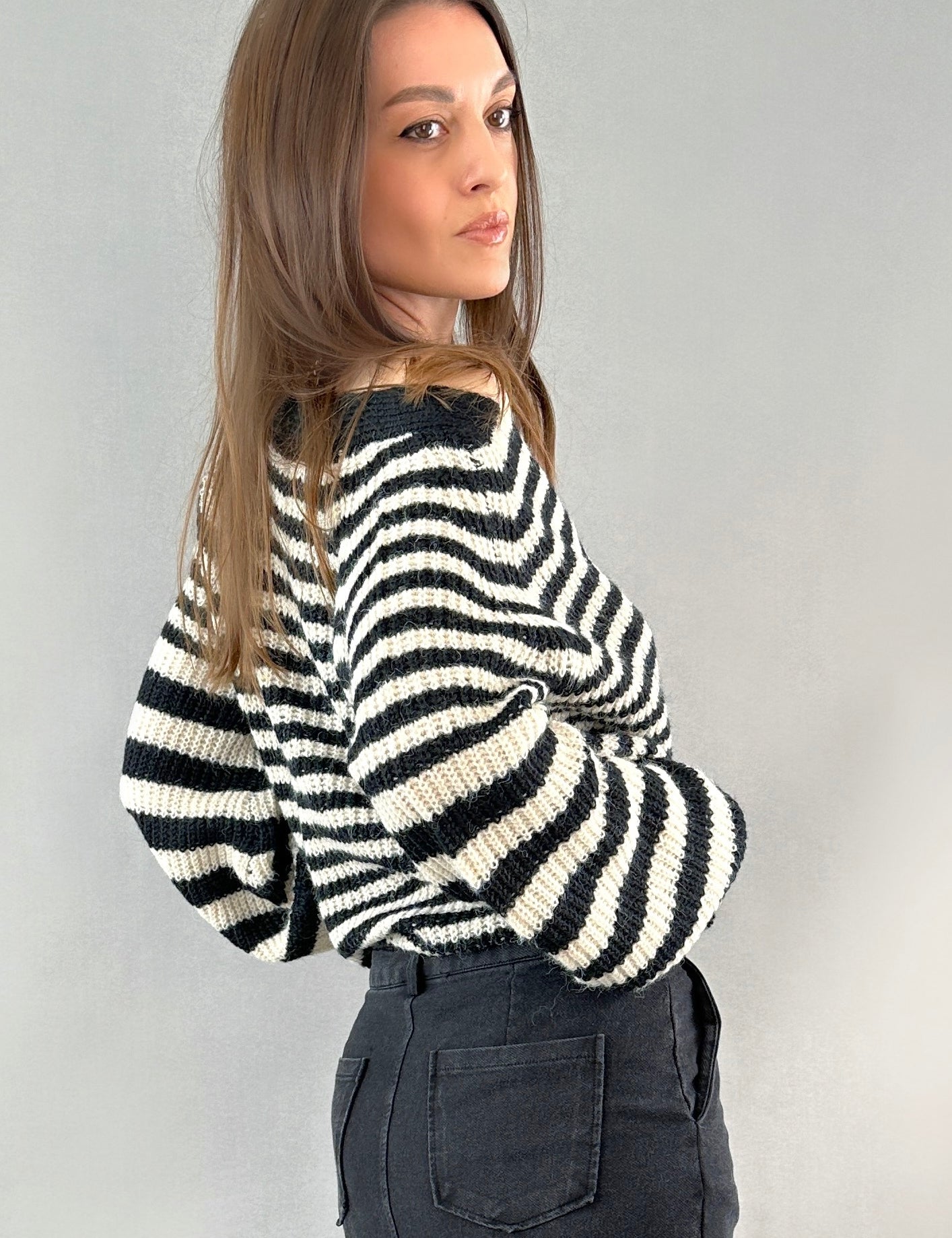 Gerda Striped Cardigan - alldeserved.com