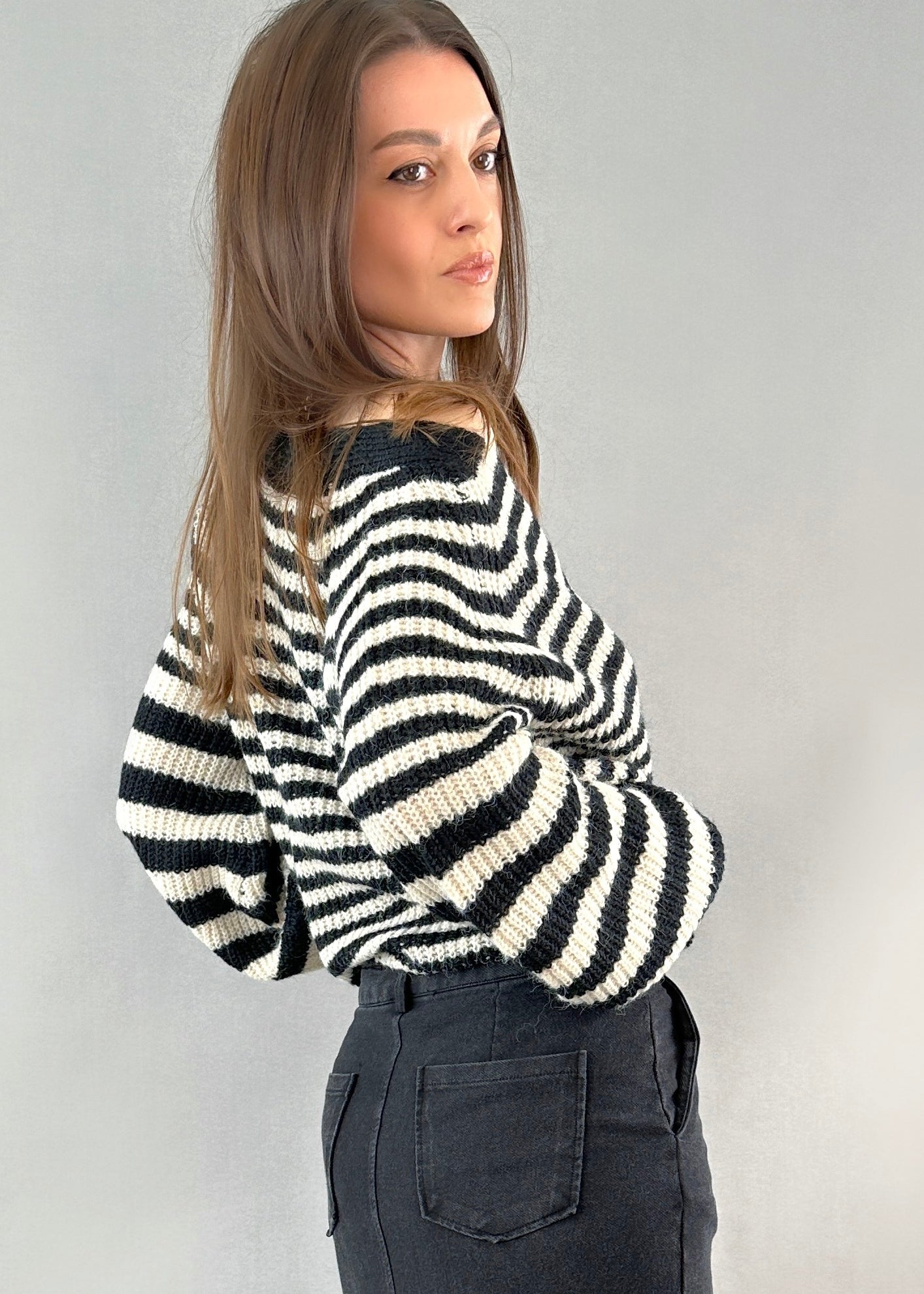 Gerda Striped Cardigan - alldeserved.com