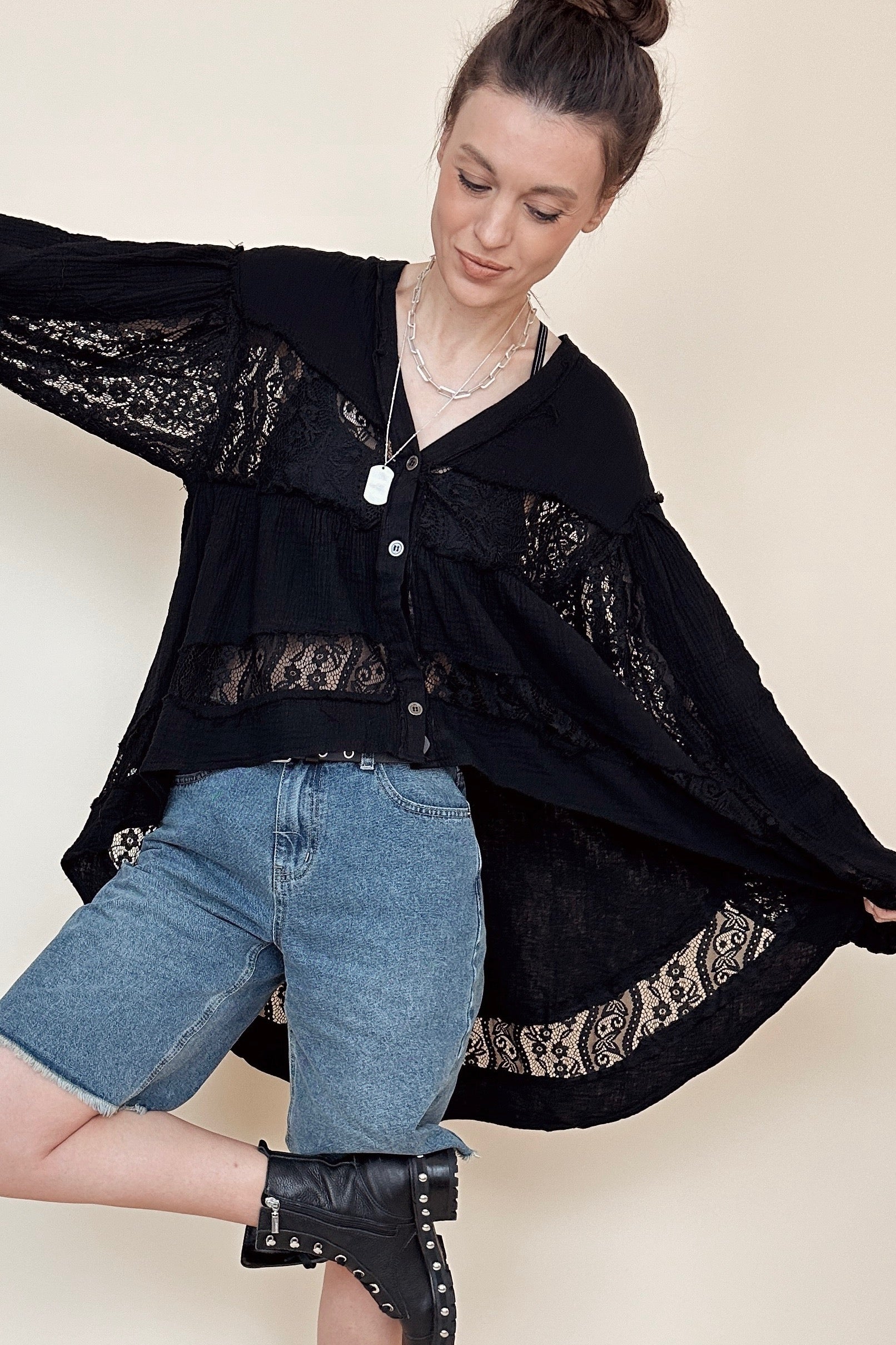 Walk In The Clouds Blouse - alldeserved.com