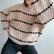 Textured Knit Balloon Sleeve Sweater - alldeserved.com