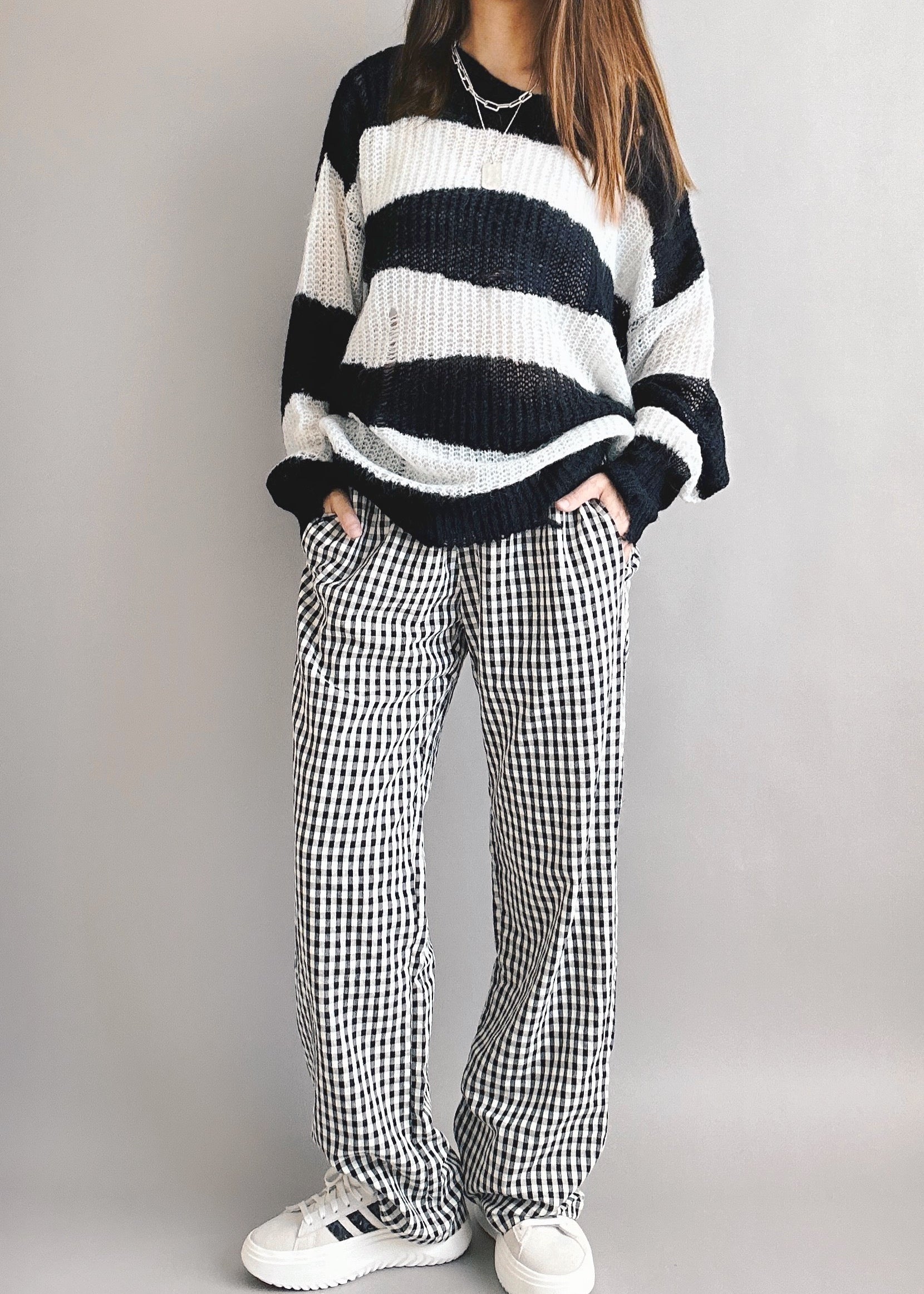 Wanderlust Gingham Boxer Pants - alldeserved.com