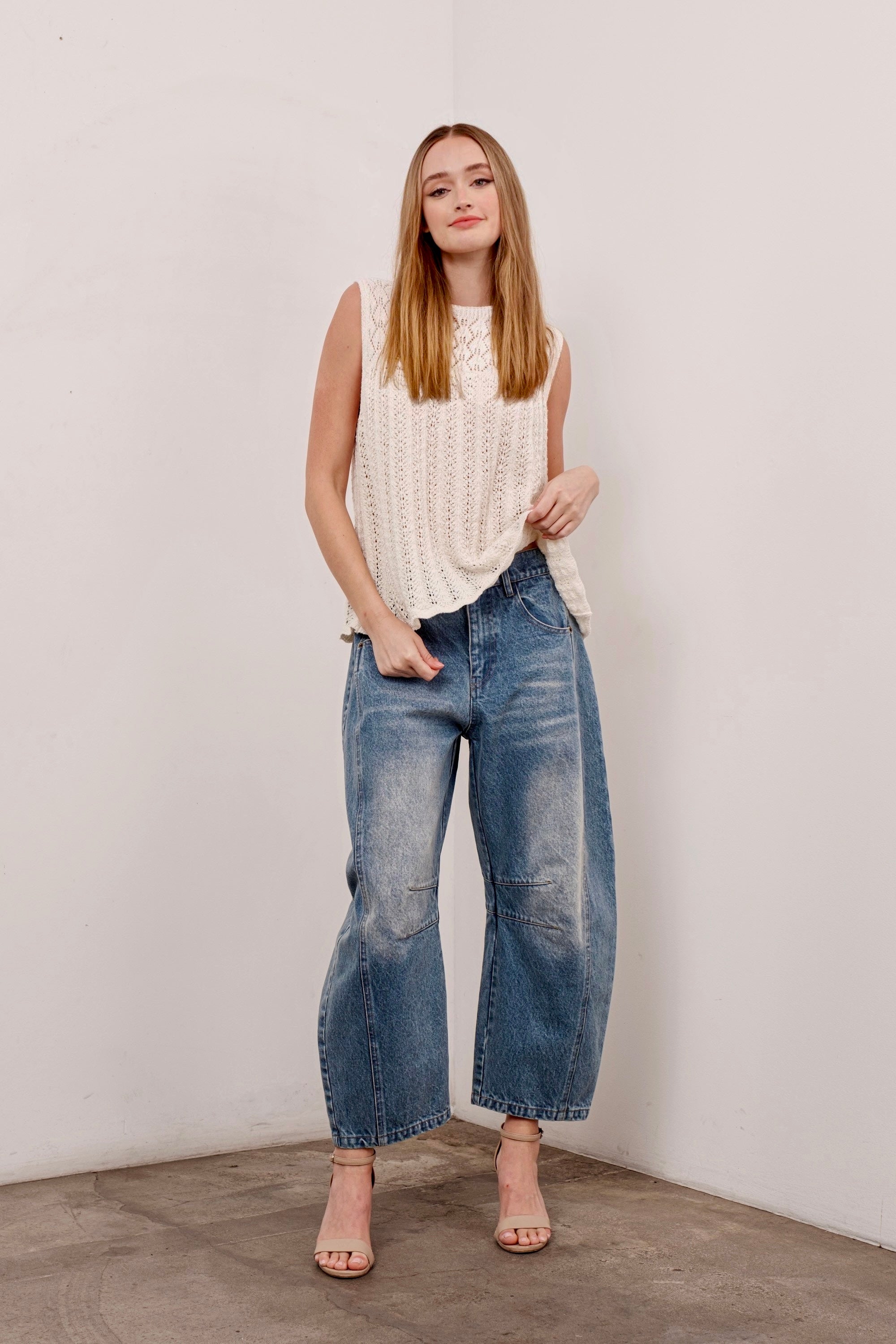 Lucky Venus Baggy Barrel Jeans