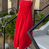 Smocked Maxi Dress