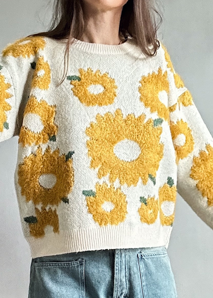 Harvest Bloom Knit Sweater - alldeserved.com