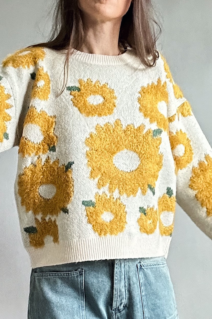 Harvest Bloom Knit Sweater - alldeserved.com