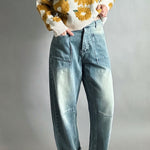 Shon Front Pocket Barrel Jeans - alldeserved.com