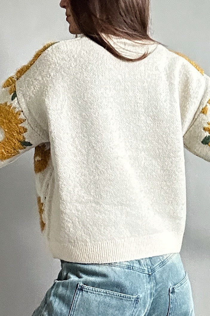 Harvest Bloom Knit Sweater - alldeserved.com