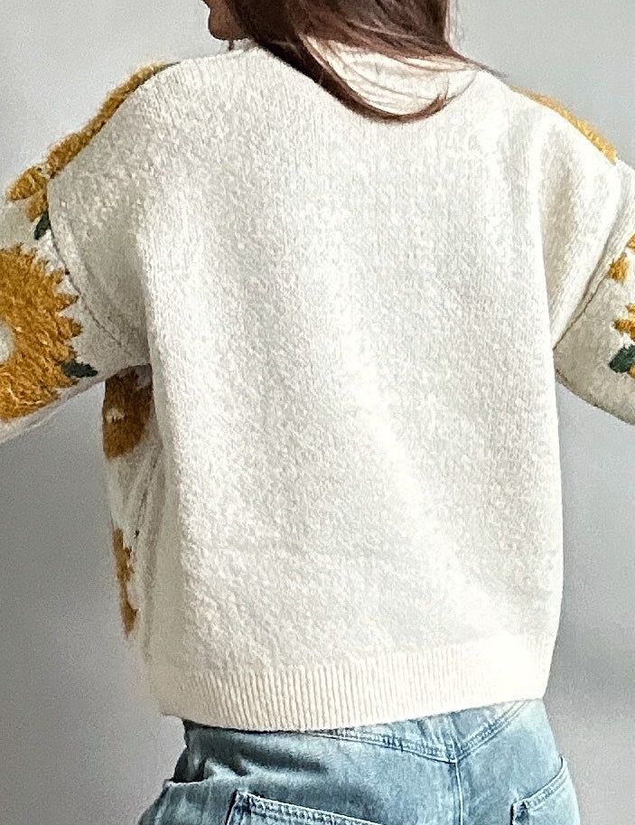 Harvest Bloom Knit Sweater - alldeserved.com