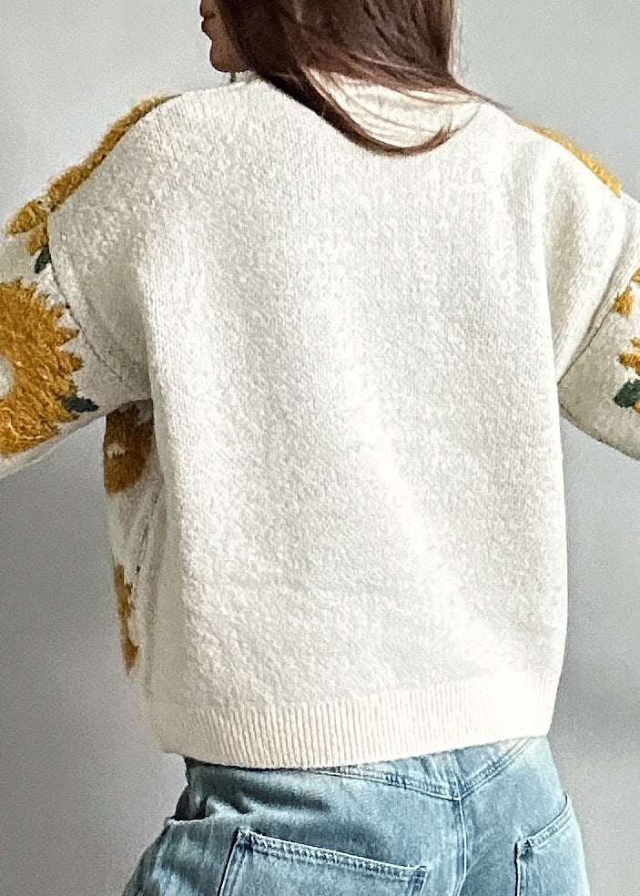 Harvest Bloom Knit Sweater - alldeserved.com