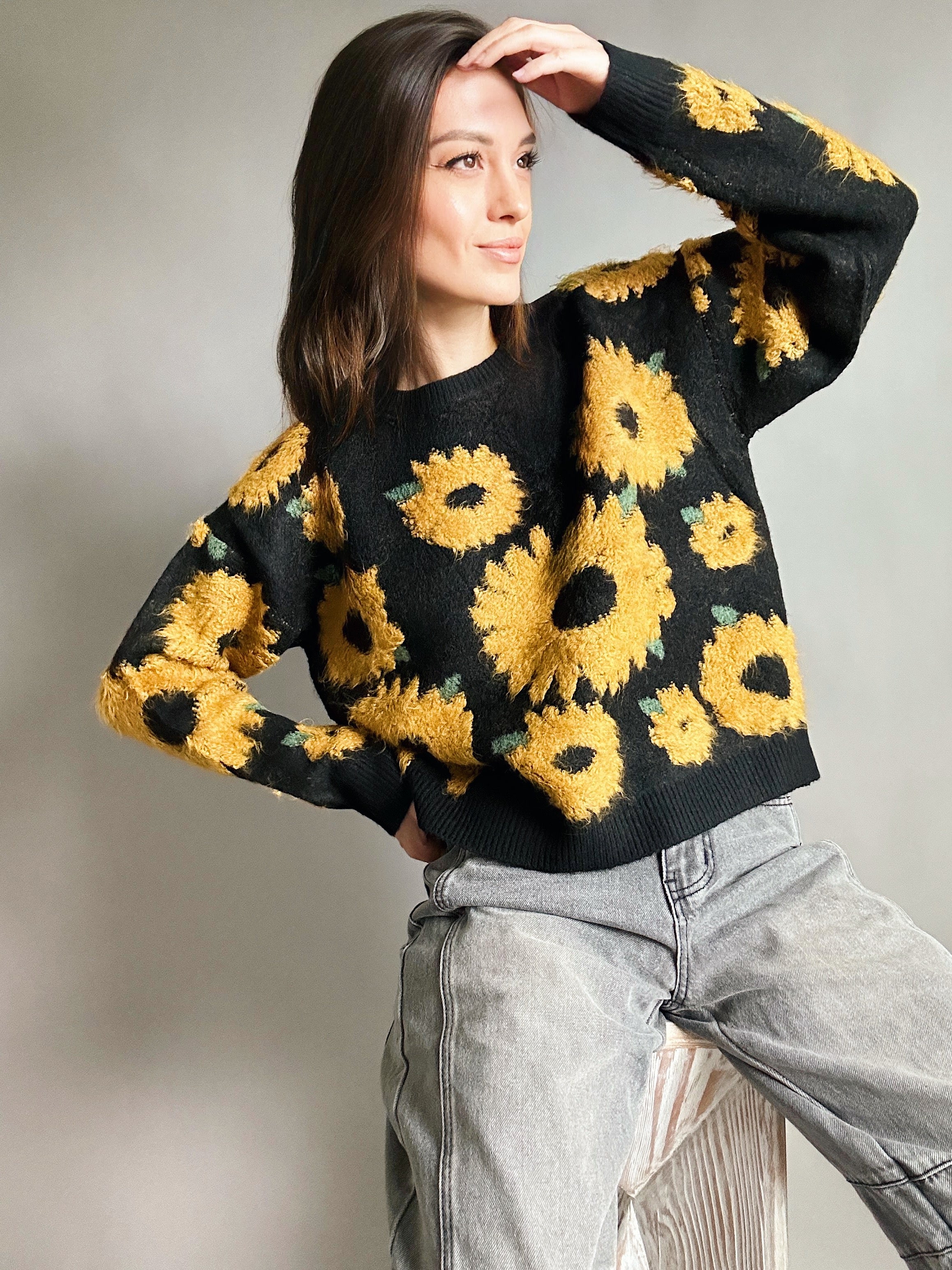 Harvest Bloom Knit Sweater - alldeserved.com