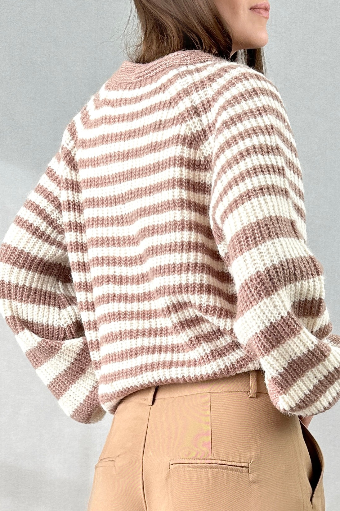 Gerda Striped Cardigan - alldeserved.com