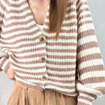 Gerda Striped Cardigan - alldeserved.com