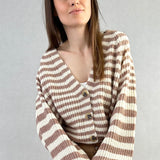 Gerda Striped Cardigan - alldeserved.com